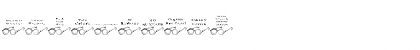 Download JLR Harry's Glasses Regular Font Numeric Preview