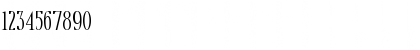 Download JM Libris Light Regular Font Numeric Preview