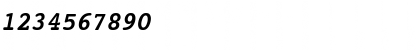 Download Journal Bold Italic Font Numeric Preview