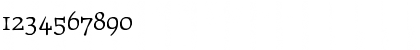 Download JournalTextOldstyle Regular Font Numeric Preview