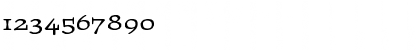 Download JournalUltraOldstyle Regular Font Numeric Preview