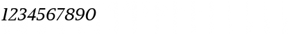 Download JudeMediumLiningNumbersItalic Regular Font Numeric Preview