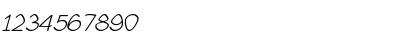 Download KampFriendship Italic Font Numeric Preview