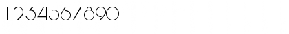 Download KendraSCapsSSK Regular Font Numeric Preview