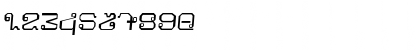 Download Khmer Italic Font Numeric Preview
