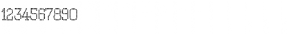 Download Kingthings Xstitch Regular Font Numeric Preview