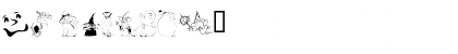 Download KK's_Halloween1 Regular Font Numeric Preview