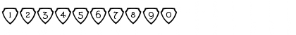Download Knights Quest Shielded Regular Font Numeric Preview