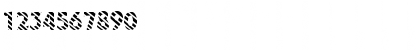 Download KolStriped Regular Font Numeric Preview