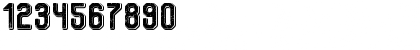 Download Vintage Warehouse Regular Font Numeric Preview