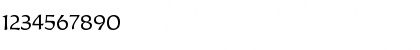 Download Korigan ITC Light Regular Font Numeric Preview