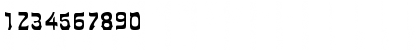 Download KosherWide Normal Font Numeric Preview
