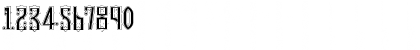 Download Kremlin Czar Regular Font Numeric Preview