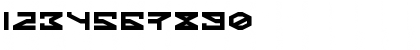 Download Kryptic Regular Font Numeric Preview