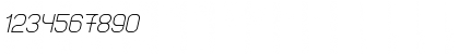 Download Lastwaerk light Oblique Font Numeric Preview