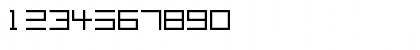 Download Lauck Linear Plain Font Numeric Preview