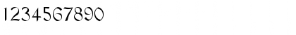Download Laudens Regular Font Numeric Preview