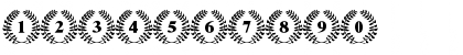Download LaurelRing Becker Normal Font Numeric Preview