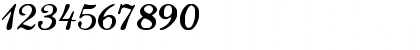 Download Lauren Script Font Numeric Preview