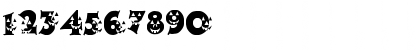 Download LCR Pumpkin Face Regular Font Numeric Preview
