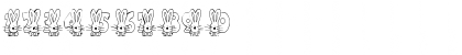 Download LD Bunnies Regular Font Numeric Preview