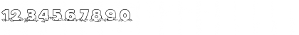 Download LD Holly Regular Font Numeric Preview