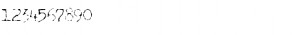 Download LD Olympia Standard Regular Font Numeric Preview