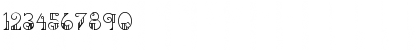 Download LD Orleans Regular Font Numeric Preview