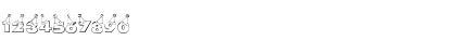 Download LD Party Hats Regular Font Numeric Preview