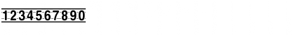 Download LD Pencil Regular Font Numeric Preview