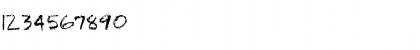 Download LD Print 14 Regular Font Numeric Preview