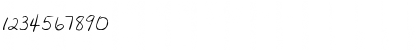 Download LD Print 5 Regular Font Numeric Preview