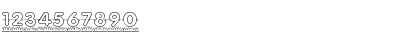 Download LD Rotisserie Regular Font Numeric Preview