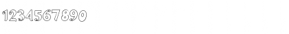 Download LD Stylin Regular Font Numeric Preview