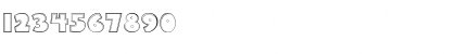 Download LD Super Regular Font Numeric Preview
