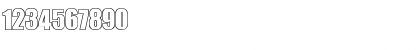 Download le mans Regular Font Numeric Preview