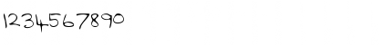 Download LEHN006 Regular Font Numeric Preview