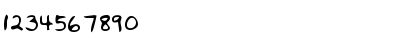 Download LEHN037 Regular Font Numeric Preview