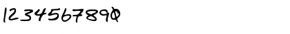Download LEHN041 Regular Font Numeric Preview