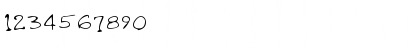 Download LEHN045 Regular Font Numeric Preview