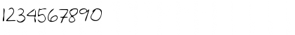 Download LEHN051 Regular Font Numeric Preview