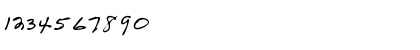 Download LEHN053 Regular Font Numeric Preview