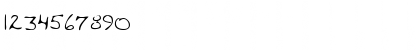 Download LEHN057 Regular Font Numeric Preview