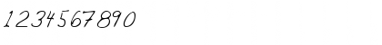 Download LEHN065 Regular Font Numeric Preview
