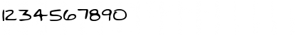 Download LEHN068 Regular Font Numeric Preview