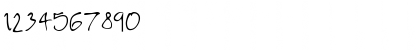 Download LEHN074 Regular Font Numeric Preview