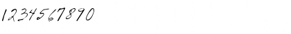 Download LEHN081 Regular Font Numeric Preview