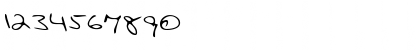 Download LEHN087 Regular Font Numeric Preview