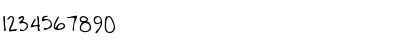 Download LEHN095 Regular Font Numeric Preview