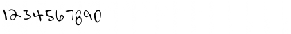 Download LEHN099 Regular Font Numeric Preview